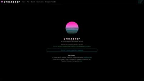 CyberDrop – An Uncensored Filehosting Service.